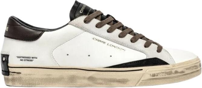 Crime London Lage Sneakers DISTRESSED 11075AA8-10 - Foto 2