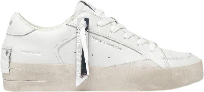 Crime London Dames Skate Deluxe Sneakers White Dames - Foto 3