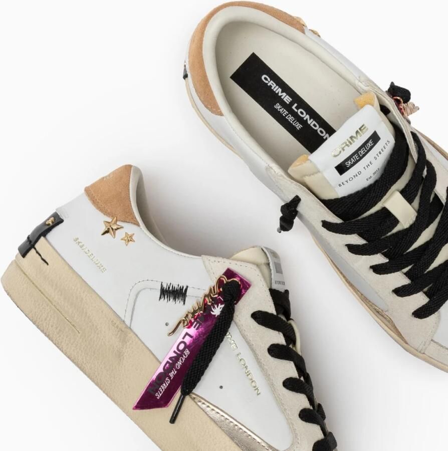 Crime London Witte Sneakers voor een stijlvolle look - Foto 2