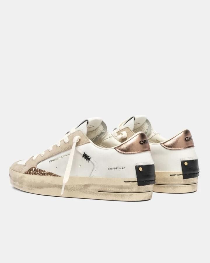 Crime London Leren Sneakers met Metalen Details - Foto 4