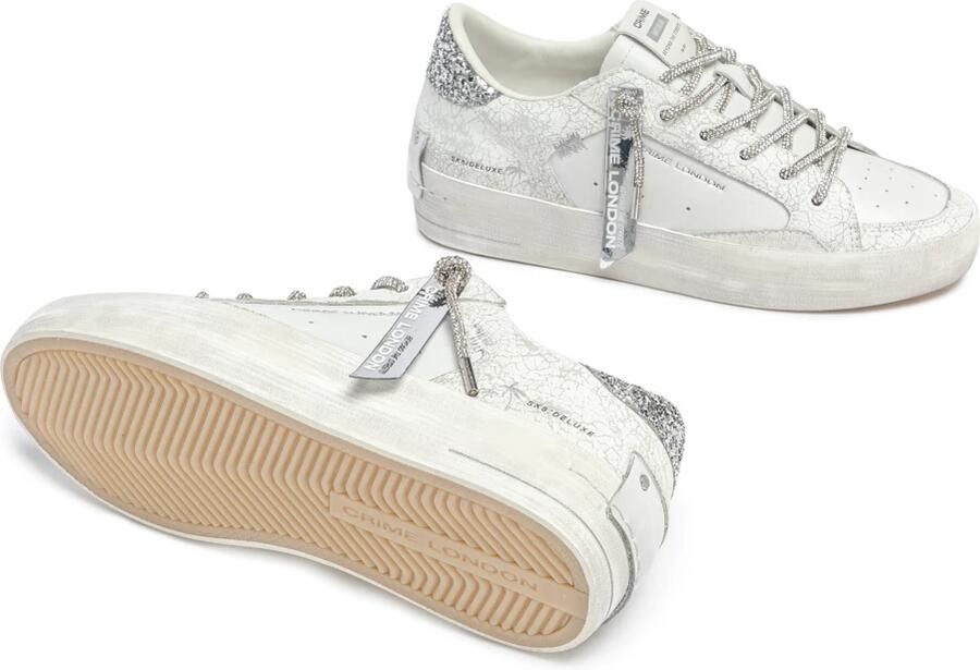 Crime London Witte Sneakers voor een Urban Stijl - Foto 4