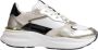 Crime London Textiel Accenten Leren Sneaker Dames Collectie Multicolor Dames - Thumbnail 6
