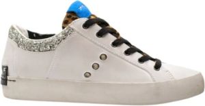 Crime London Dames Low Top Heritage Sneakers Wit Dames