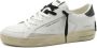 Crime London Witte leren sportieve sneakers met rubberen zool White - Thumbnail 19