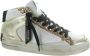 Crime London Deluxe Mid Basket Schoenen Multicolor Dames - Thumbnail 1