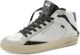 Crime London Deluxe Mid Sneakers voor Mannen White Heren - Thumbnail 1