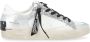 Crime London Glitter Sneakers met Contrasterende Hiel Gray Dames - Thumbnail 8