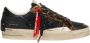 Crime London Dierenprint Sneakers Nero Aw25 - Thumbnail 1