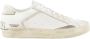 Crime London Wit Leren Distressed Sneakers White Heren - Thumbnail 1