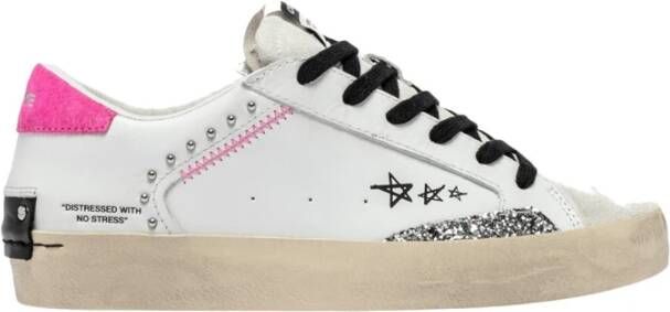 Crime London Distressed Sneakers
