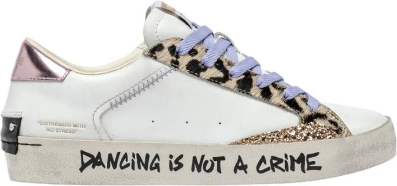 Crime London Distressed Sneakers