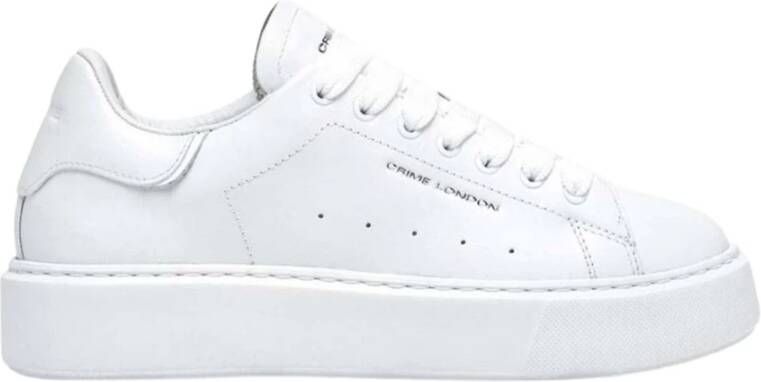 Crime London Elevate Leren Sneakers