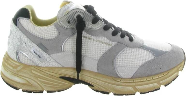 Crime London Fugitive Basket SK8 Deluxe Sneakers Brown Heren