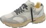 Crime London Grijze Suède Sneaker met Crackle Details Gray Heren - Thumbnail 5