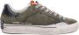 Crime London Groene Distressed Sneakers - Thumbnail 1