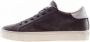 Crime London Essentiële lage top sneakers in donkerbruin zalm Brown Heren - Thumbnail 1