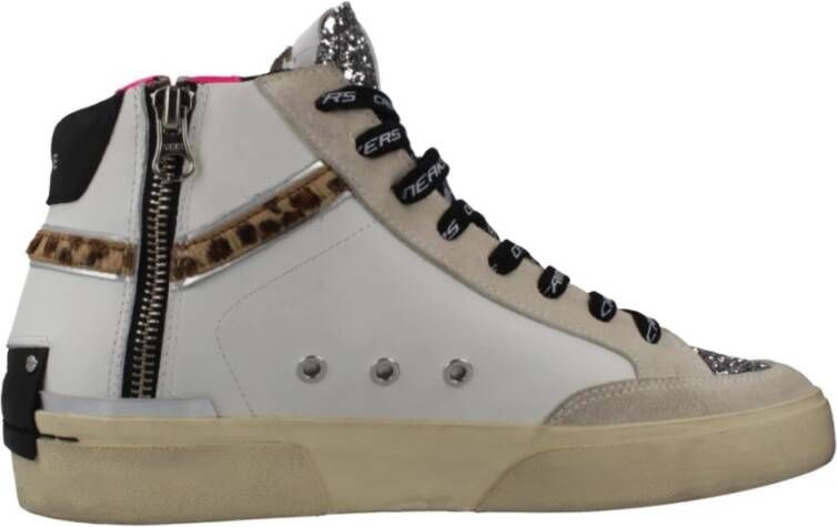 Crime London Recut High Schoenen Wit Vrouw