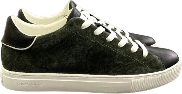 Crime London Hoogwaardige sneakers voor heren Zwart Heren