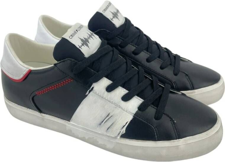 Crime London Hoogwaardige sneakers voor heren Zwart Heren