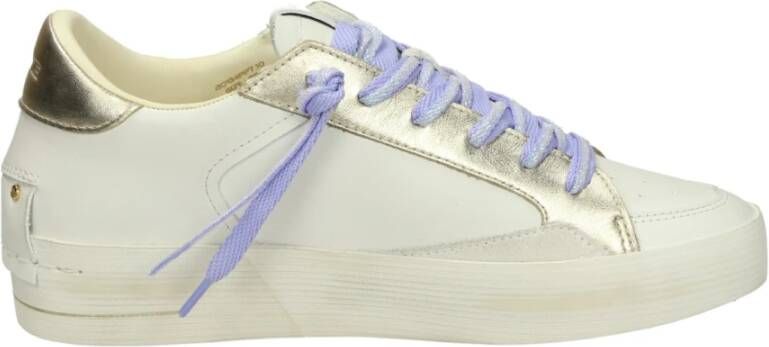 Crime London Deluxe Heel Leren Sneakers