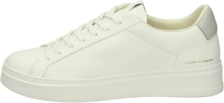 Crime London Lage Sneakers White Heren