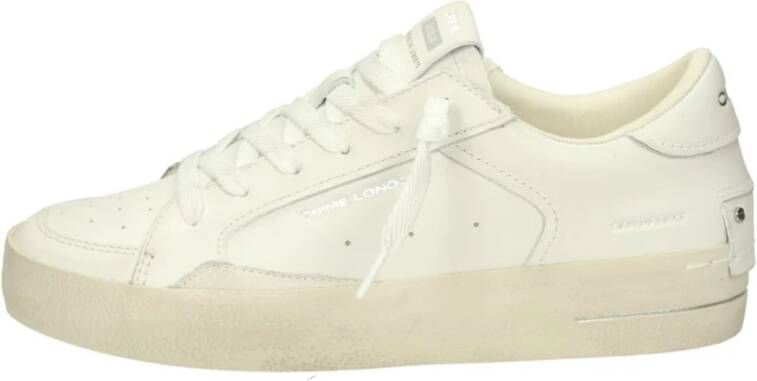 Crime London Lage Sneakers White Dames