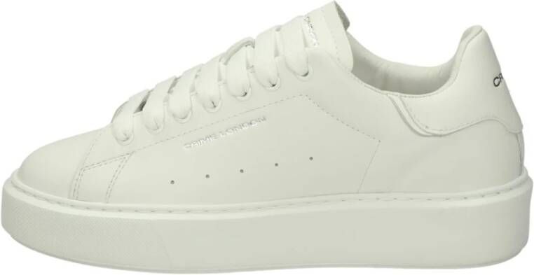 Crime London Lage Sneakers White Heren