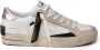 Crime London Leren Sneakers met Contrasterende Hiel Multicolor Dames - Thumbnail 1