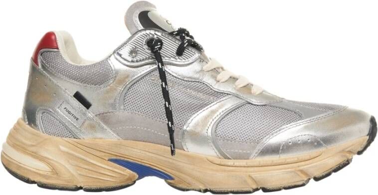 Crime London Metallic Sneakers Urban Stijl