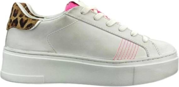 Crime London Modieuze Sneakers White Dames