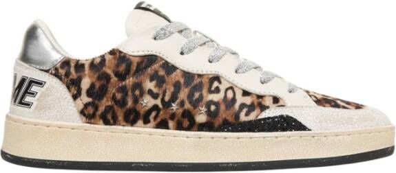 Crime London Multicolor dierenprint sneakers