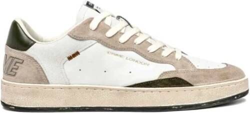 Crime London Perforated Toe Sneakers