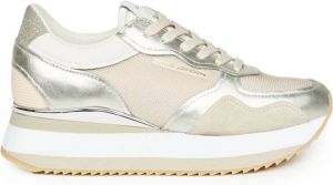 Crime London Platina en Roze Sneakers Roze Dames