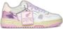 Crime London Roze Leren Sneakers met Rubberen Zool Multicolor Dames - Thumbnail 1