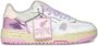 Crime London Roze Leren Sneakers met Rubberen Zool Multicolor Dames - Thumbnail 5