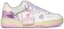 Crime London Roze Leren Sneakers met Rubberen Zool Multicolor Dames - Thumbnail 1