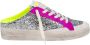 Crime London Sk8 Deluxe Glitterate Zilveren Sneakers Multicolor Dames - Thumbnail 1