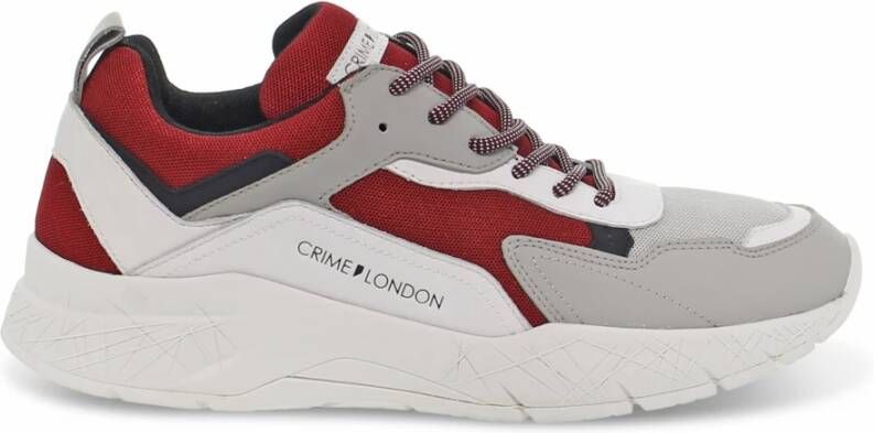 Crime London Sneakers Grijs Heren