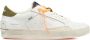 Crime London Sneakers met contrasterende hiel White Heren - Thumbnail 3