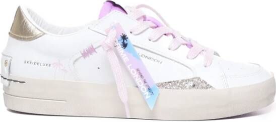 Crime London Stijlvolle lage sneakers White Dames