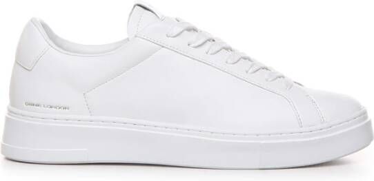 Crime London Stijlvolle Sneakers met Rubberen Zool White Heren