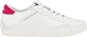 Crime London Casual stoffen sneakers Wit Dames