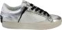 Crime London Glitter Sneakers met Contrasterende Hiel Gray Dames - Thumbnail 10
