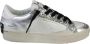 Crime London Glitter Sneakers met Contrasterende Hiel Gray Dames - Thumbnail 1