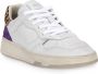 Crime London Witte Sneakers met Animalier Hak - Thumbnail 1