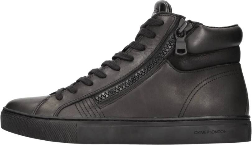 Crime London Sneakers Zwart
