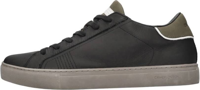 Crime London Sneakers Zwart