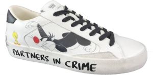Crime London Stijlvolle Damessneakers Wit Dames