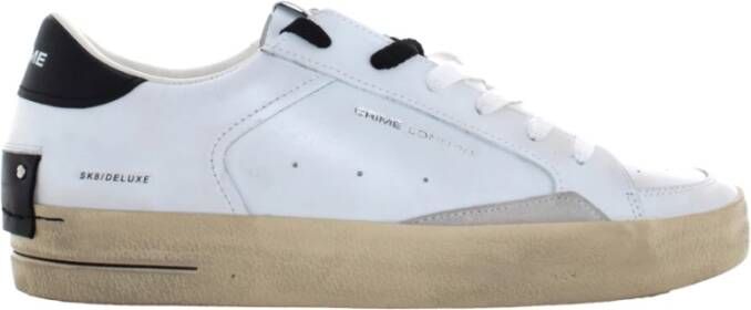 Crime London Stijlvolle lage sneakers White Heren