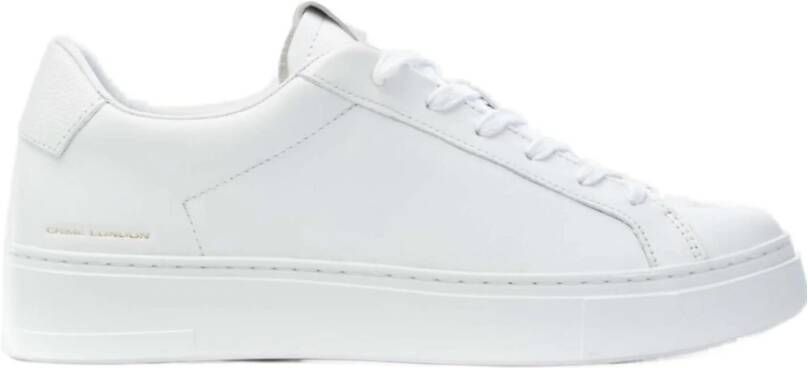 Crime London Stijlvolle Sneakers met Rubberen Zool White Heren